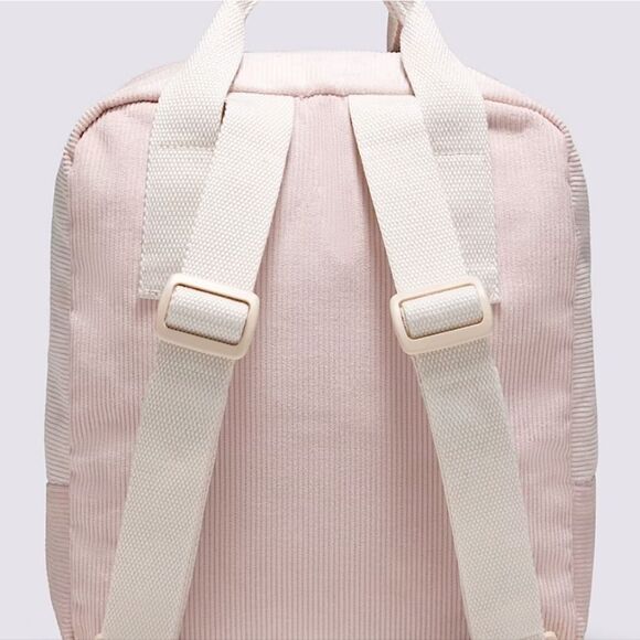 Vans Low Key Mini Corduroy Backpack- Sepia Rose Pink - Picture 3 of 11